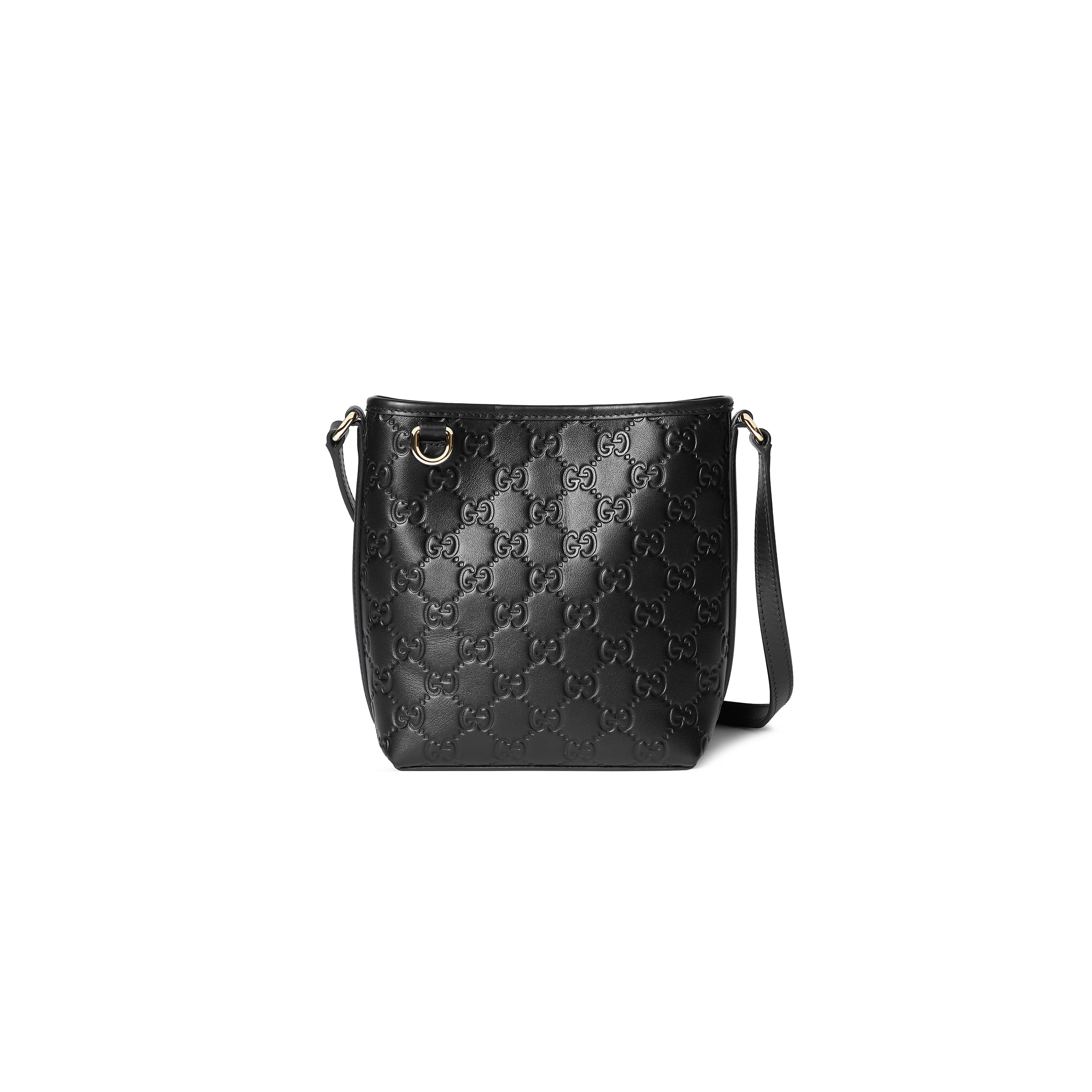 GUCCI GG EMBLEM NANO BUCKET BAG 847090 (18*15*8cm) GUCCI GG EMBLEM NANO BUCKET BAG 847090 (18*15*8cm)
